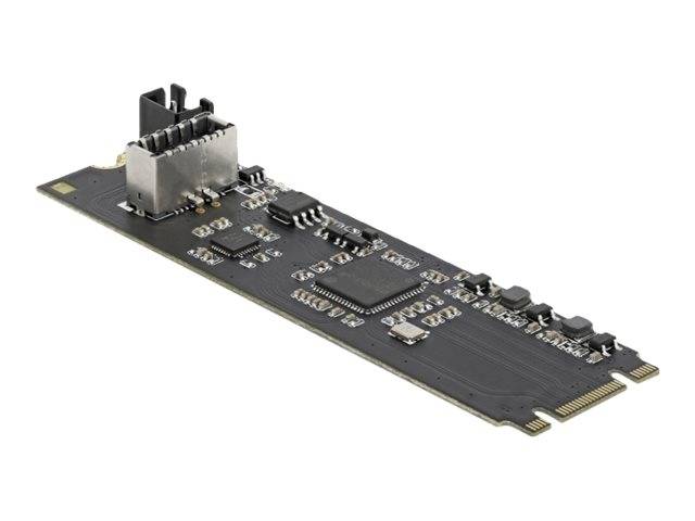 DeLOCK Converter M.2 Key B+M male to 1 x internal USB 3.2 Gen 2 key A 20 pin female - Schnittstellenadapter - M.2 - M.2 Card - 10 Gbit/s - PCIe