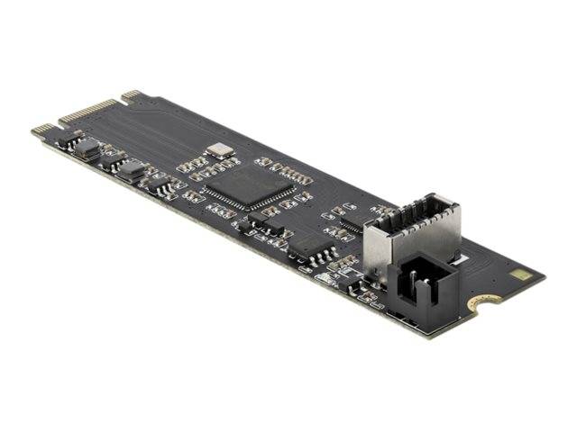 DeLOCK Converter M.2 Key B+M male to 1 x internal USB 3.2 Gen 2 key A 20 pin female - Schnittstellenadapter - M.2 - M.2 Card - 10 Gbit/s - PCIe