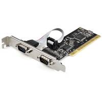 StarTech.com RS232 PCI Karte - PCI auf 2 Serielle Port-Karte - PCI 2-Port DB9 Serielle Controller-Karte RS232 - Schnitts