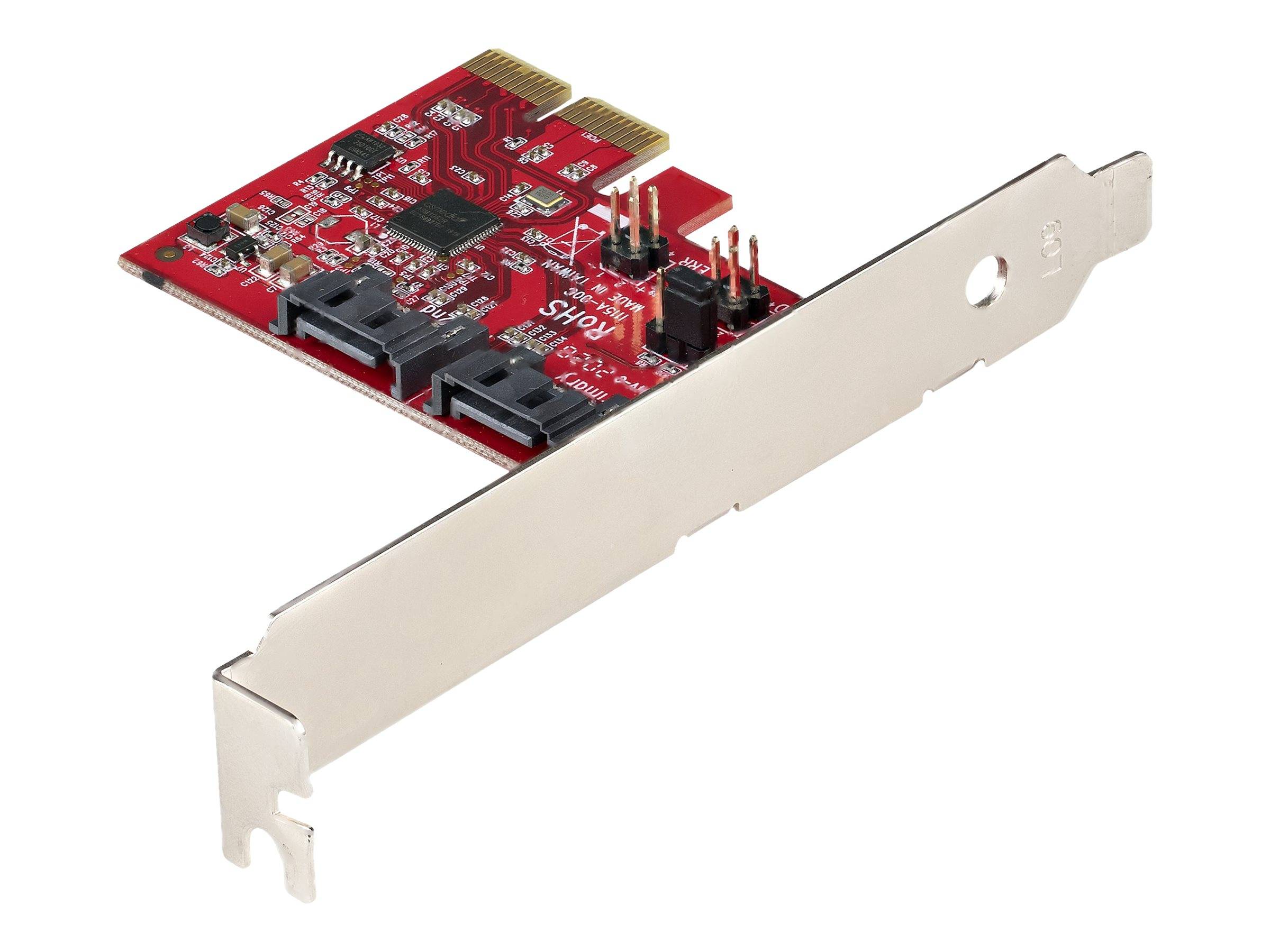 StarTech.com 2 Port PCIe SATA RAID Kontroller - PCIe SATA hardware RAID Controller - PCIe Festplatten/SSD RAID Controlle