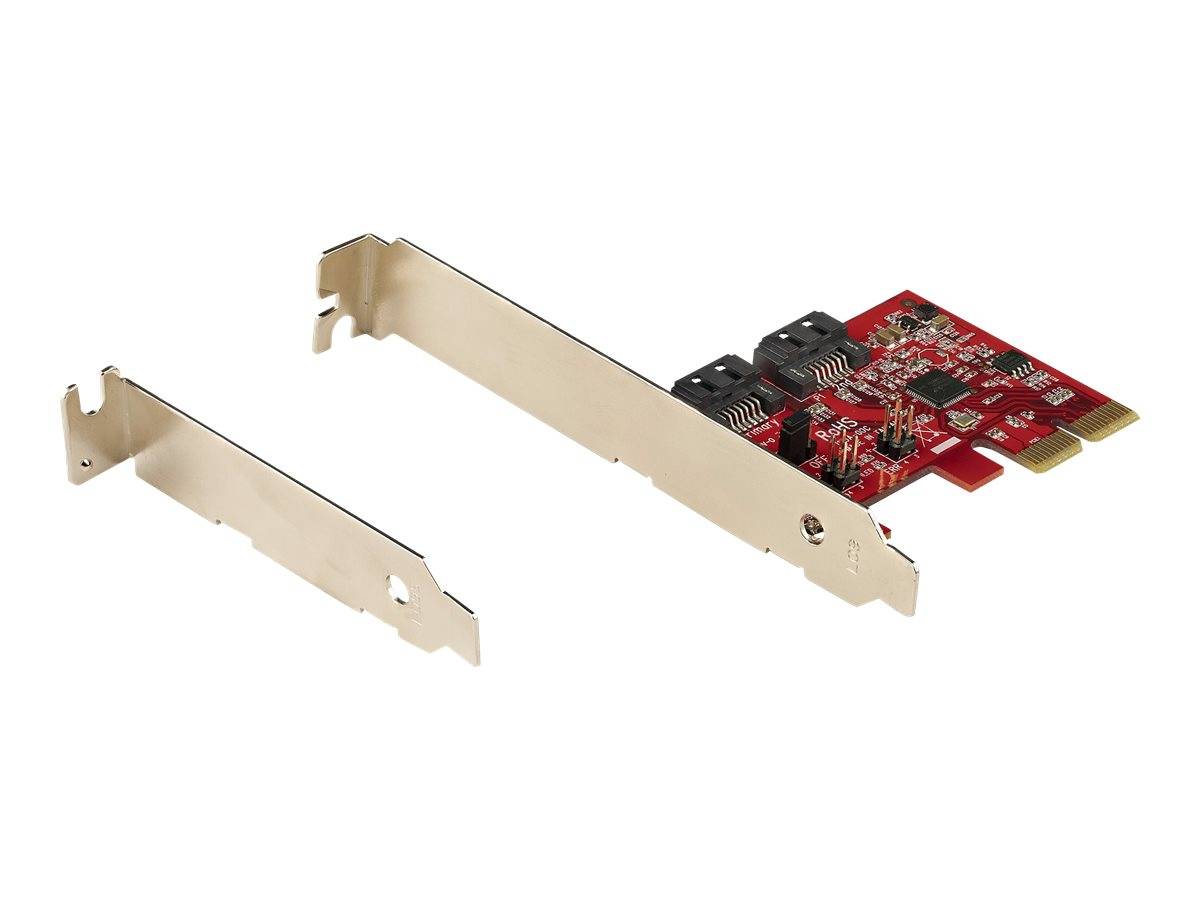 StarTech.com 2 Port PCIe SATA RAID Kontroller - PCIe SATA hardware RAID Controller - PCIe Festplatten/SSD RAID Controlle