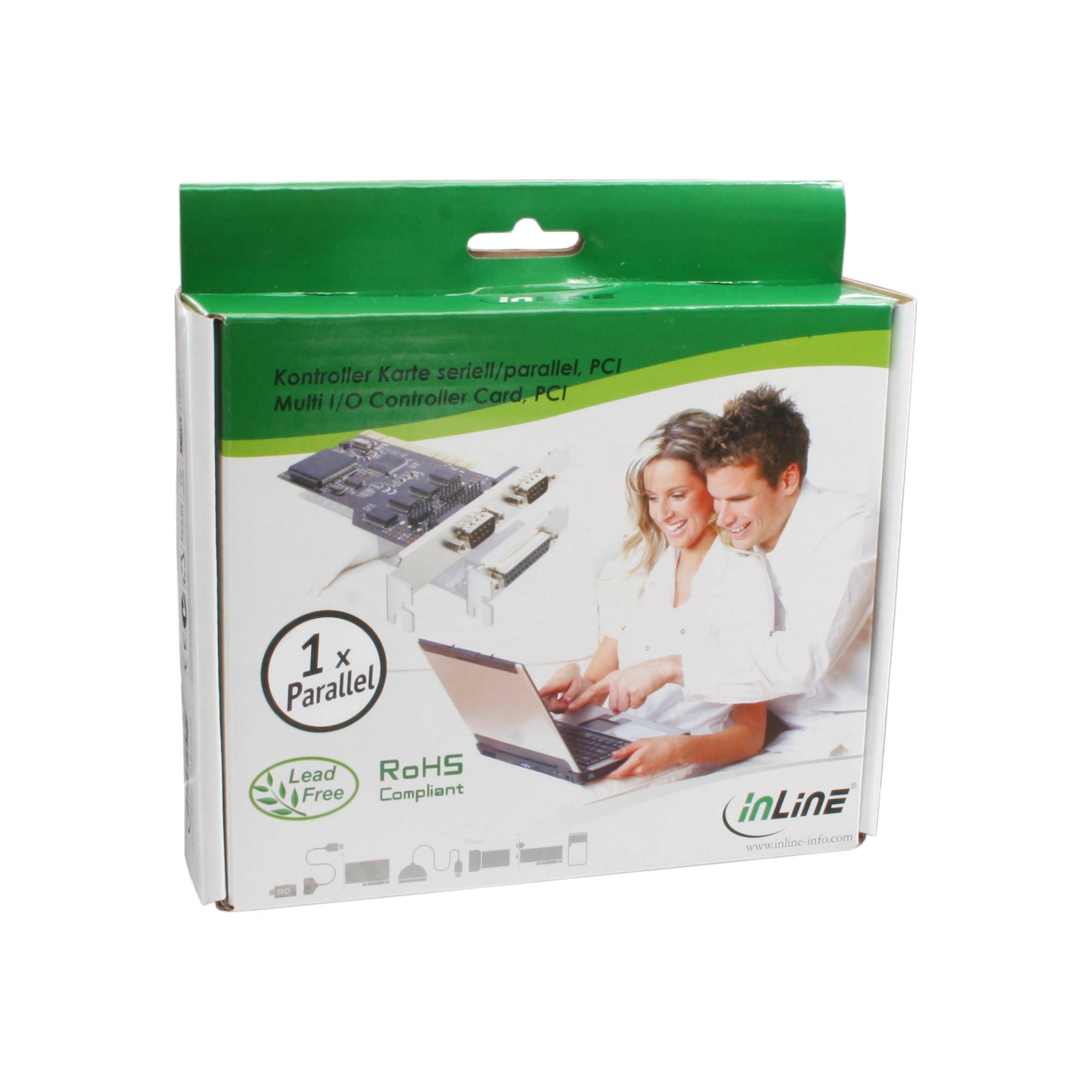 INLINE - Schnittstellenkarte - 1x LPT parallel - PCI