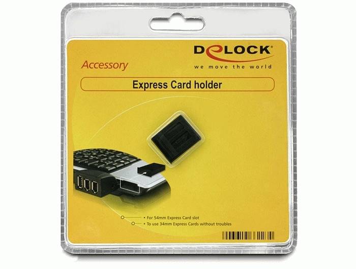 DeLOCK Express Card holder for 54mm slot - ExpressCard-Steckplatzstabilisierungs-Adapter