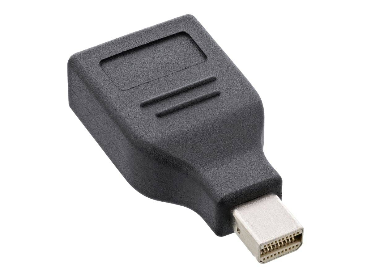 INLINE - DisplayPort Adapter - mini DisplayPort Stecker auf DisplayPort Buchse - 4K