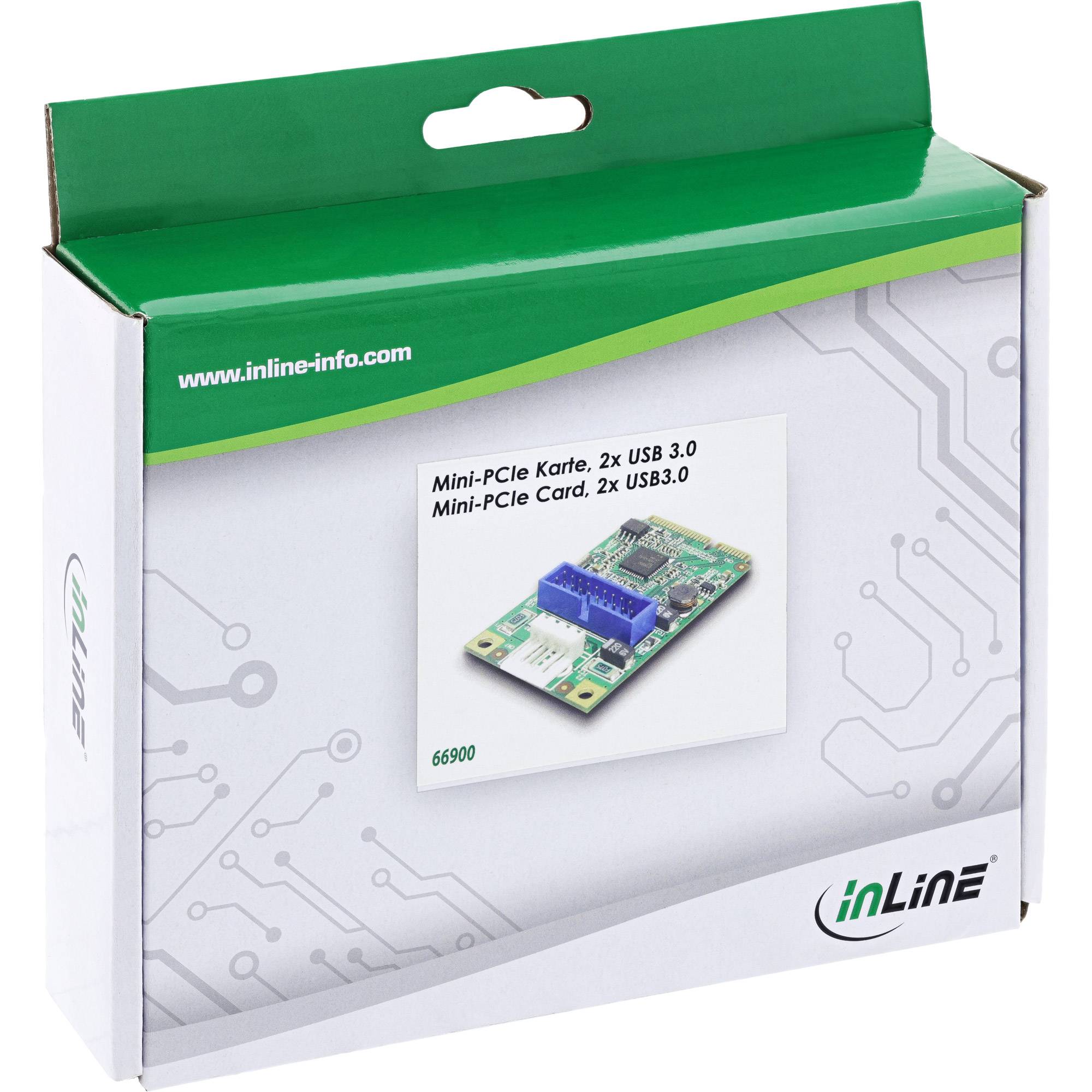 Mini-PCIe Karte, 2x USB 3.0