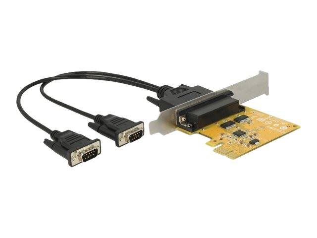 DeLock PCI Express Card > 2 x Serial RS-232 high speed 921K ESD protection