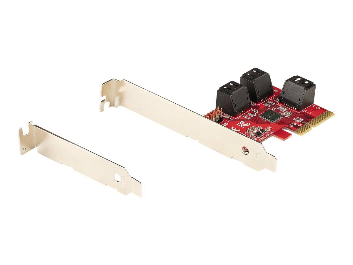 StarTech.com PCIe SATA Controller Karte - 2 Port SATA 3 Erweiterungskarte/Kontroller - 6Gbit/s - Voll/Halb Profil Blende