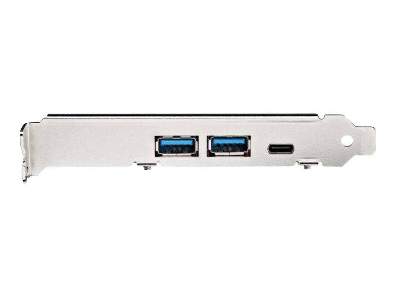 StarTech.com USB-C PCIe Karte mit 5 Ports - 10 Gbit/s USB 3.1 Gen 2 PCIe Karte mit 1x USB-C & 2x USB-A - 1x 2-Port IDC (