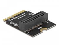 Delock M.2 key A+E male to key M slot angled with holder