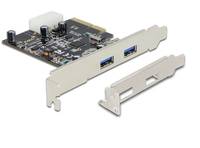 DeLock PCI Express x4 Card > 2 x external SuperSpeed USB 10 Gbps (USB 3.1, Gen 2)