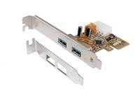 Exsys EX-11082-2 - USB-Adapter - PCIe Low-Profile
