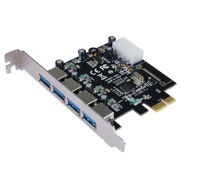 Longshine LCS-6380-4 - USB-Adapter - PCIe 2.0