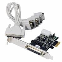 Longshine LCS-6324P, PCIe, Seriell, PCIe 1.1, Oxford OX954, 230,4 Kbit/s, 128 B