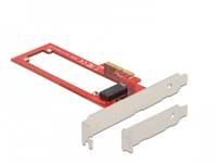 Delock Speicher-Controller - EDSFF E1.S - Low-Profile - PCIe 4.0 x4
