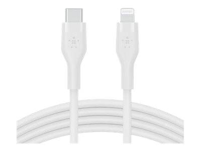 Belkin BOOST CHARGE - Lightning-Kabel - USB-C männlich bis Lightning männlich - 2 m - weiß - für Apple iPad/iPhone/iPod (Lightning)