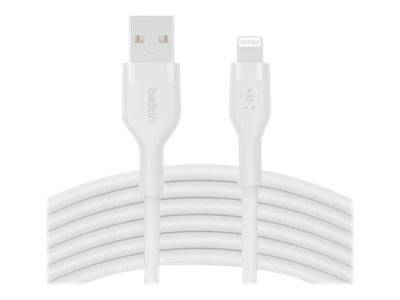 Belkin BOOST CHARGE - Lightning-Kabel - USB männlich bis Lightning männlich - 3 m - weiß - für Apple iPad/iPhone/iPod (Lightning)