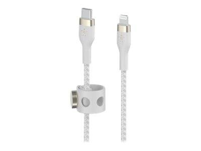 Belkin BOOST CHARGE - Lightning-Kabel - USB-C männlich bis Lightning männlich - 2 m - weiß - für Apple iPad/iPhone/iPod (Lightning)