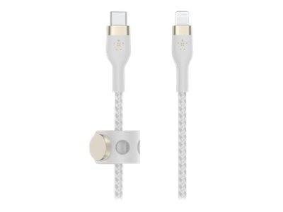 Belkin BOOST CHARGE - Lightning-Kabel - USB-C männlich bis Lightning männlich - 2 m - weiß - für Apple iPad/iPhone/iPod (Lightning)