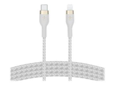 Belkin BOOST CHARGE - Lightning-Kabel - USB-C männlich bis Lightning männlich - 2 m - weiß - für Apple iPad/iPhone/iPod (Lightning)