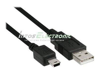 InLine - USB-Kabel - USB (M) bis Mini-USB, Typ B (M)