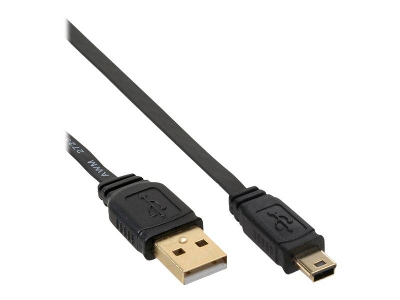 InLine - USB-Kabel - Mini-USB, Typ B (M) bis USB (M)