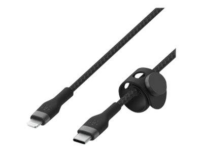 Belkin BOOST CHARGE - Lightning-Kabel - USB-C männlich bis Lightning männlich - 2 m - Schwarz - für Apple iPad/iPhone/iPod (Lightning)