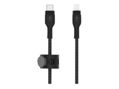 Belkin BOOST CHARGE - Lightning-Kabel - USB-C männlich bis Lightning männlich - 2 m - Schwarz - für Apple iPad/iPhone/iPod (Lightning)