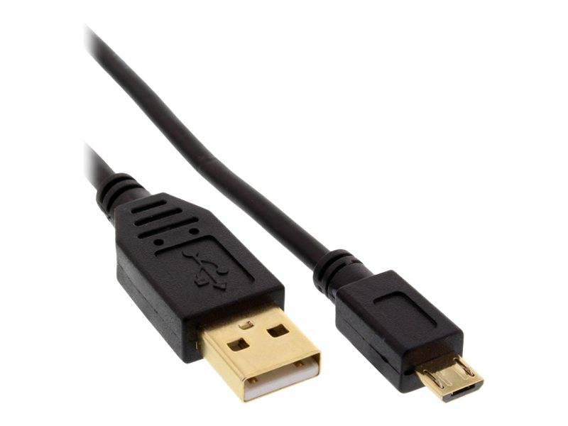 InLine - USB-Kabel - Micro-USB Typ B (M) bis USB (M)