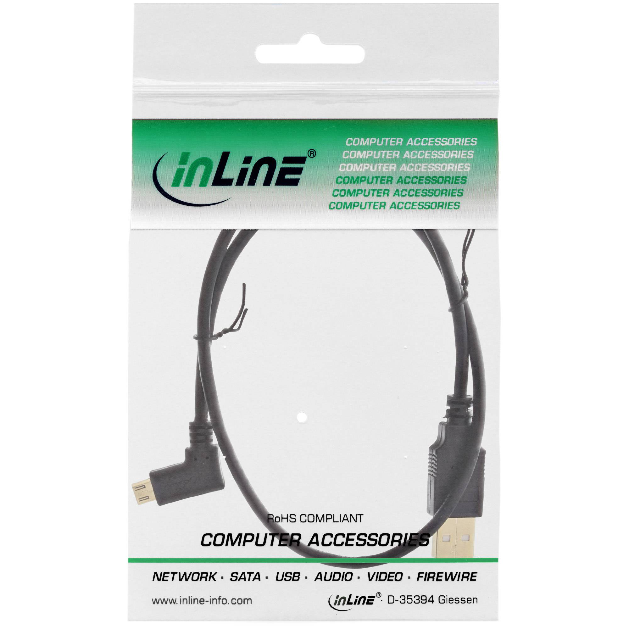 InLine - USB-Kabel - USB (M) bis Micro-USB Typ B (M)