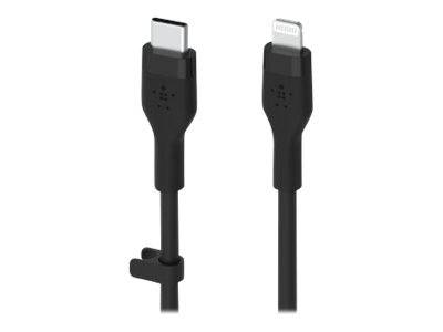 Belkin BOOST CHARGE - Lightning-Kabel - USB-C männlich bis Lightning männlich - 2 m - Schwarz - für Apple iPad/iPhone/iPod (Lightning)