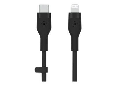 Belkin BOOST CHARGE - Lightning-Kabel - USB-C männlich bis Lightning männlich - 2 m - Schwarz - für Apple iPad/iPhone/iPod (Lightning)