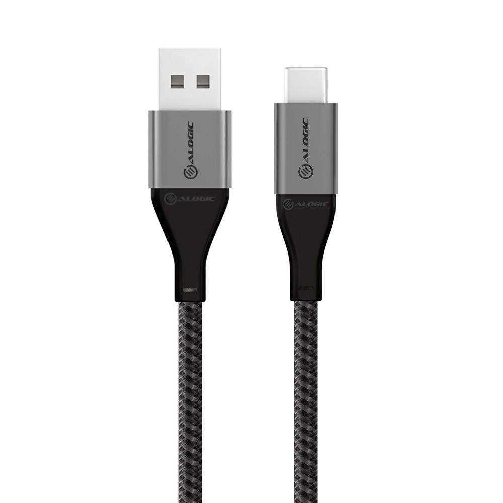 ALOGIC ULCA21.5-SGR, 1,5 m, USB A, USB C, USB 2.0, 480 Mbit/s, Grau