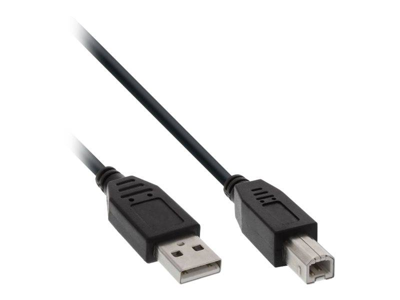InLine - USB-Kabel - USB (M) bis USB Typ B (M)