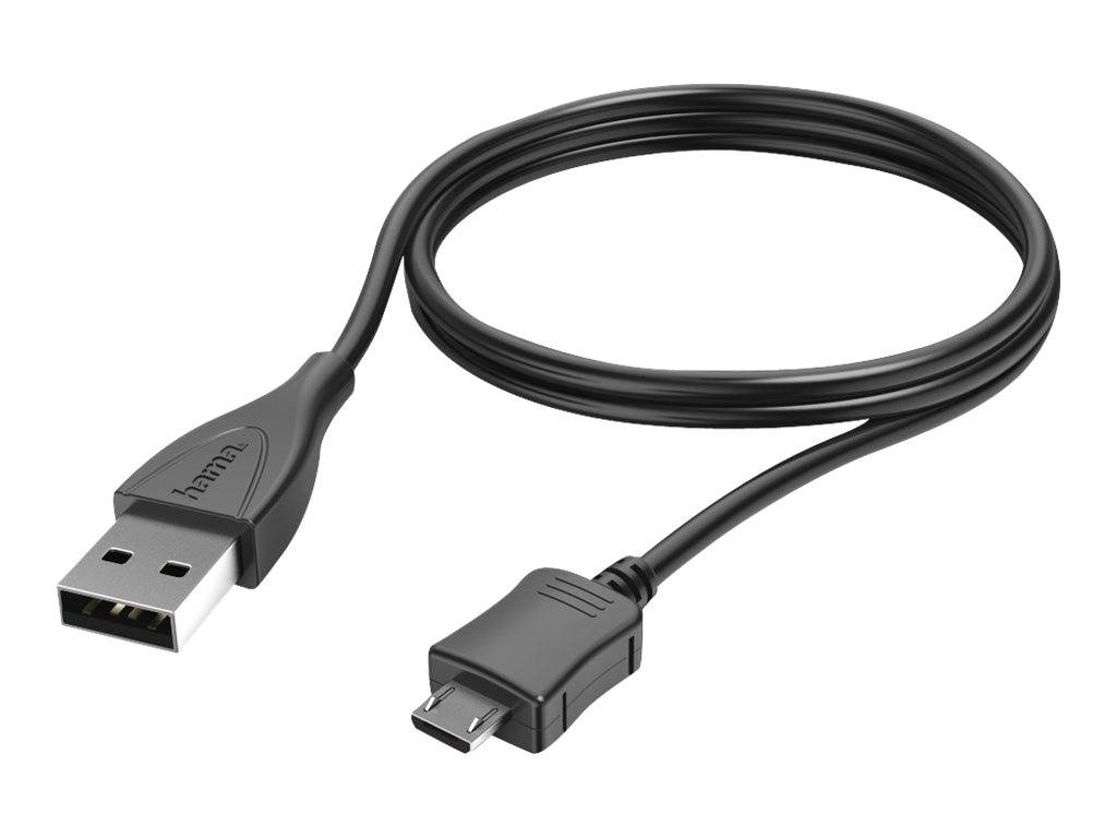 Hama Charging/Data - USB-Kabel - Micro-USB Type B (M)