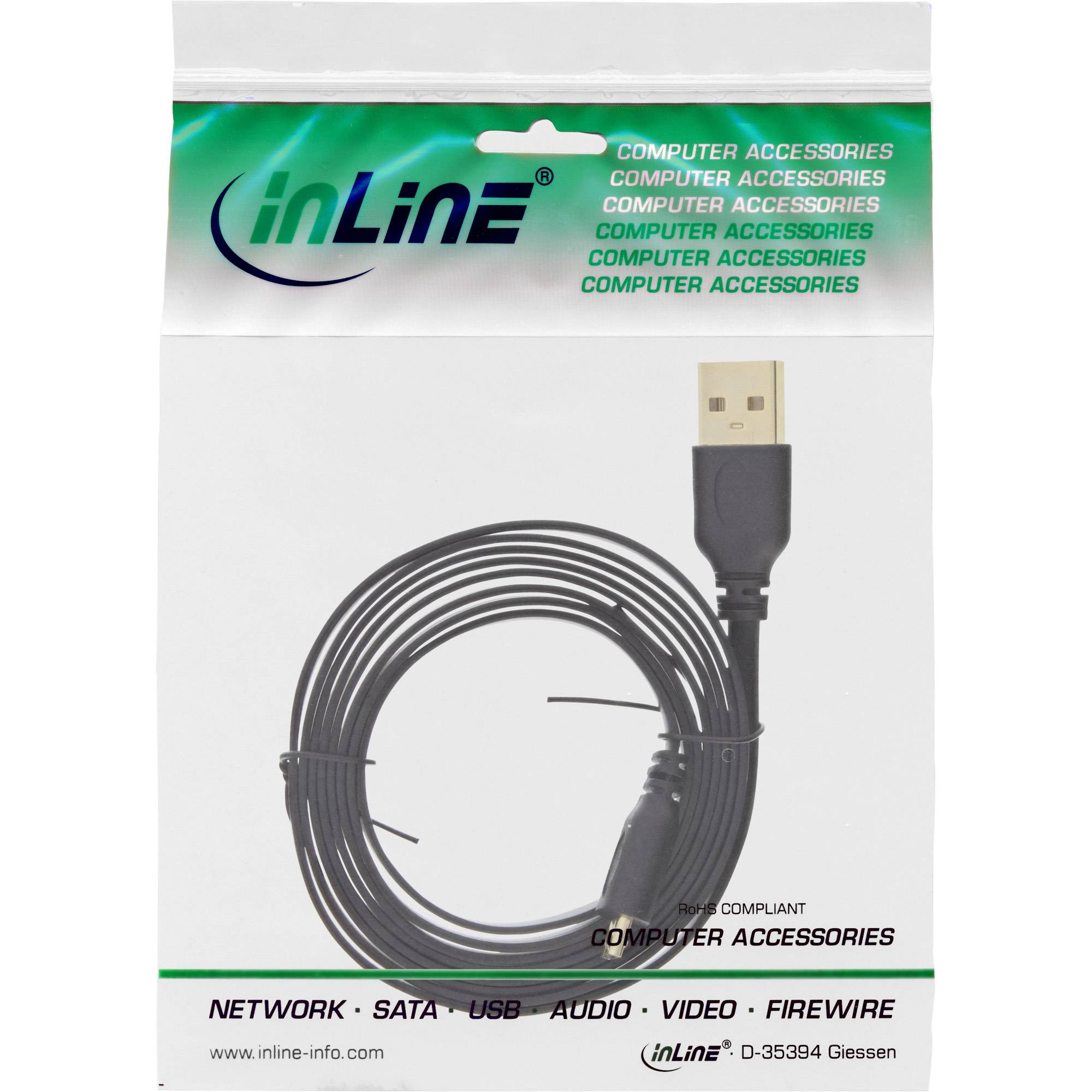 InLine - USB-Kabel - USB (S) bis Micro-USB Typ B (S)