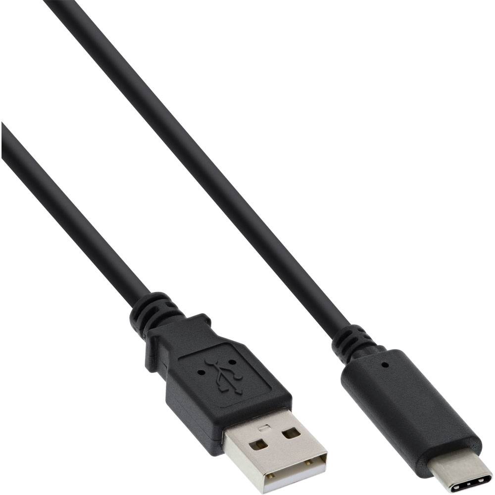 InLine - USB-Kabel - USB-C (M) bis USB (M) - USB 2.0
