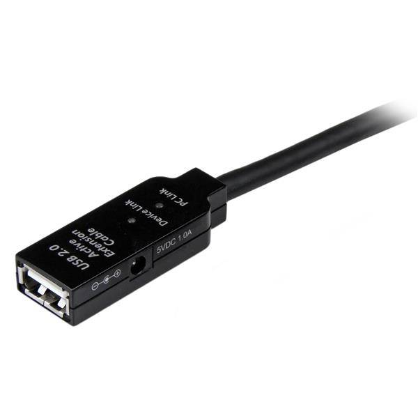 StarTech.com 35m aktives USB 2.0 Verlängerungskabel - Stecker/Buchse - USB 2.0 HighSpeed Kabel Verlängerung - USB-Verlän
