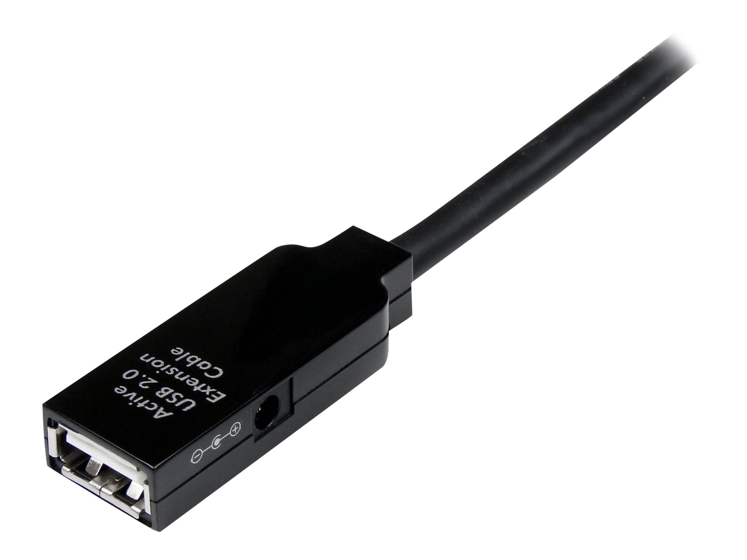 StarTech.com 35m aktives USB 2.0 Verlängerungskabel - Stecker/Buchse - USB 2.0 HighSpeed Kabel Verlängerung - USB-Verlän