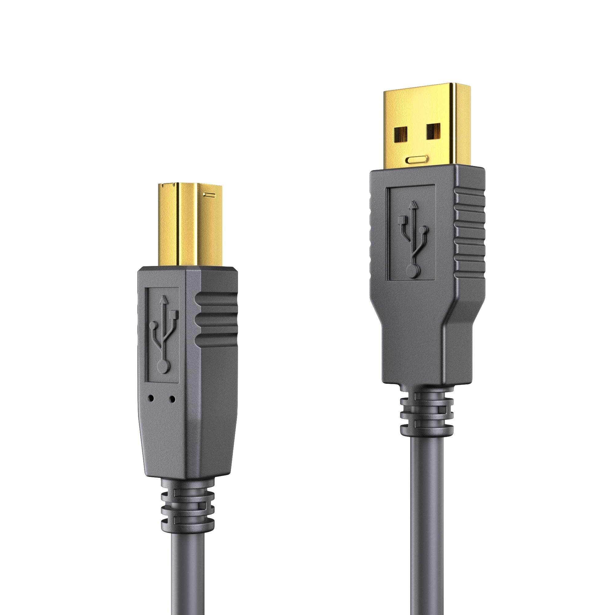 PureLink - USB-Kabel - USB (M) zu USB Typ B (M)
