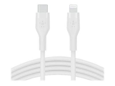 Belkin BOOST CHARGE - Lightning-Kabel - USB-C männlich bis Lightning männlich - 1 m - weiß - für Apple iPad/iPhone/iPod (Lightning)