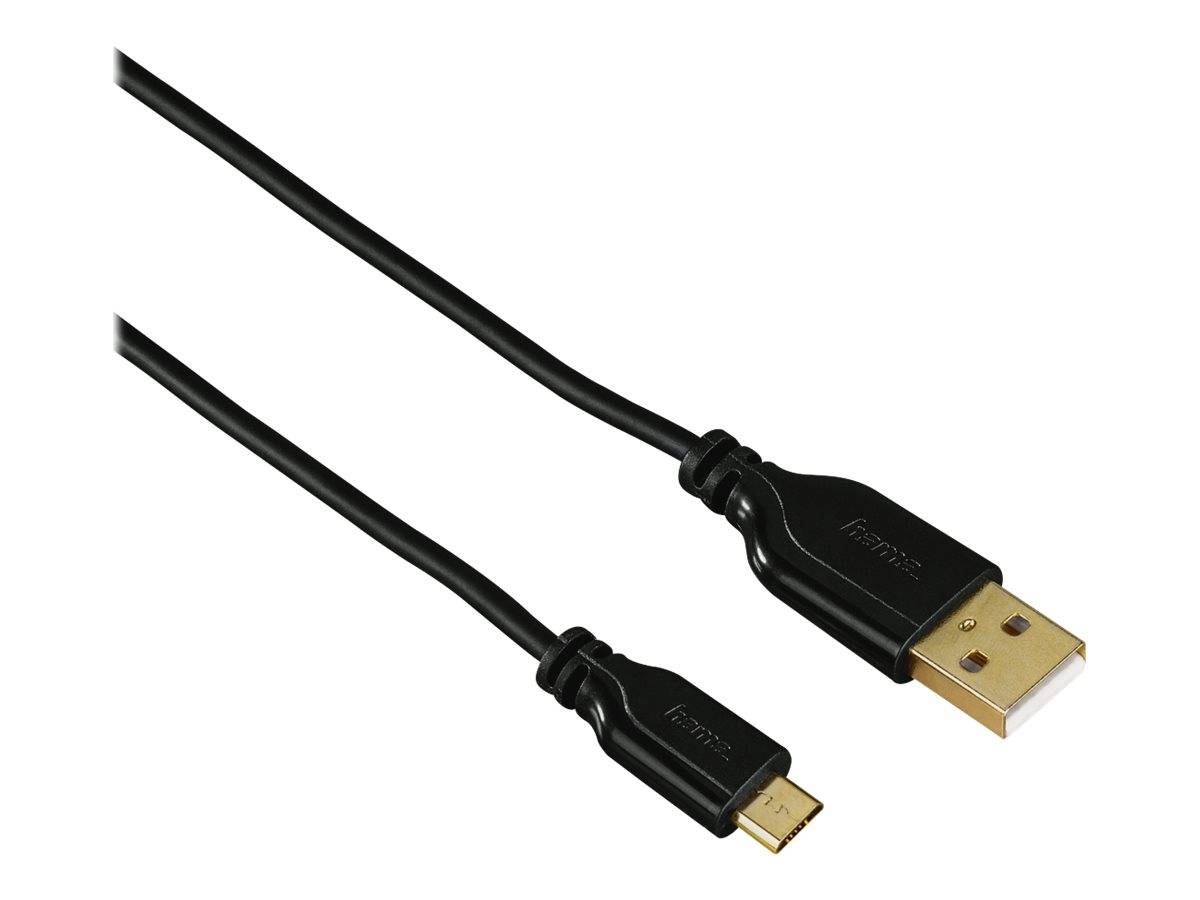Hama - USB-Kabel - USB (M) bis Micro-USB Typ B (M)