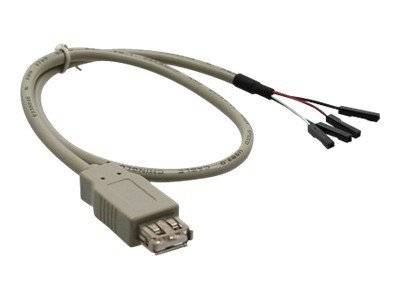INLINE - USB 2.0 Adapterkabel - Buchse A auf Pfostenanschluss - 0,40m