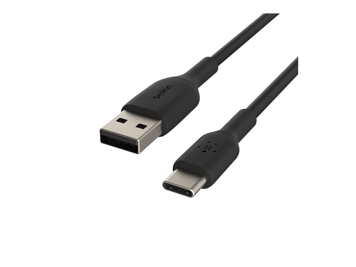 Belkin BOOST CHARGE - USB-Kabel - 24 pin USB-C (M) - zu USB (M) - 1 m - Schwarz