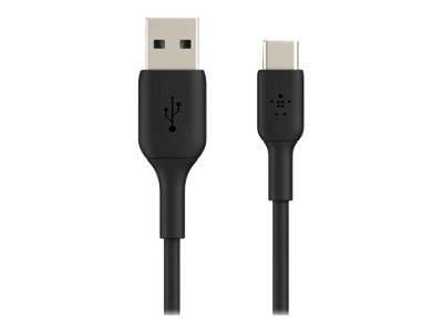 Belkin BOOST CHARGE - USB-Kabel - 24 pin USB-C (M) - zu USB (M) - 1 m - Schwarz