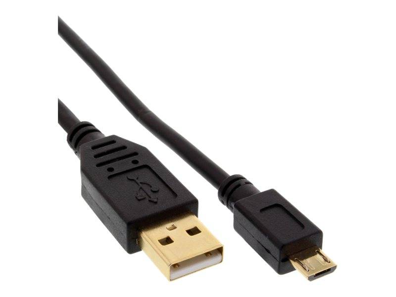 InLine - USB-Kabel - Micro-USB Typ B (M) bis USB (M)