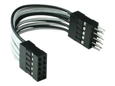 INLINE - USB 2.0 Verl. - intern - 2x 5pol Pfostenstecker auf Pfostenbuchse - 0,05m