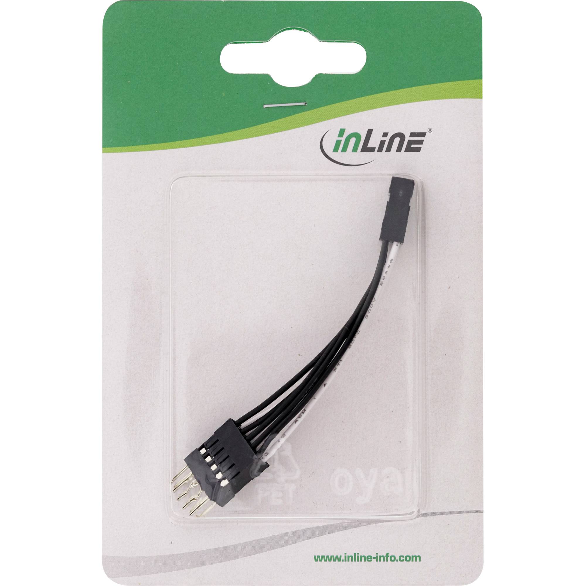 InLine - Internes USB-Kabel - 10 PIN IDC (M)