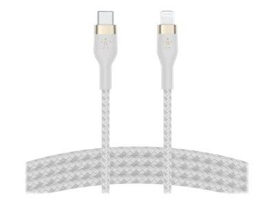 Belkin BOOST CHARGE - Lightning-Kabel - USB-C männlich bis Lightning männlich - 1 m - weiß - für Apple iPad/iPhone/iPod (Lightning)