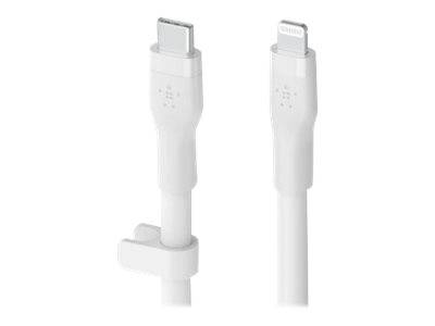 Belkin BOOST CHARGE - Lightning-Kabel - USB-C männlich bis Lightning männlich - 3 m - weiß - für Apple iPad/iPhone/iPod (Lightning)