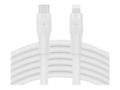 Belkin BOOST CHARGE - Lightning-Kabel - USB-C männlich bis Lightning männlich - 3 m - weiß - für Apple iPad/iPhone/iPod (Lightning)